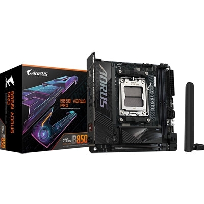 Gigabyte B850I AORUS PRO Mini-ITX AM5 DDR5 WiFi 7 Motherboard Gigabyte B850I AORUS PRO Mini-ITX AM5 DDR5 WiFi 7 Motherboard
